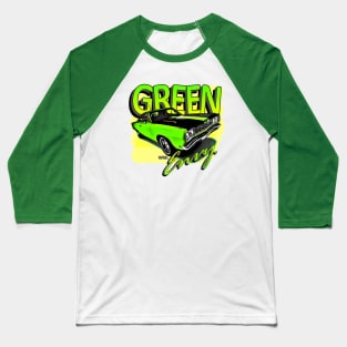 1968 Road Runner - 'Green With Envy' Baseball T-Shirt